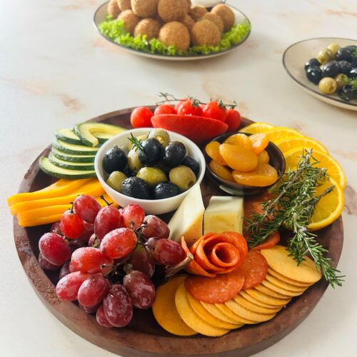 simple plates feel more expensive in food styling