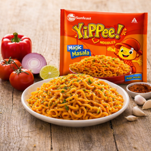 “Sunfeast YiPPee noodles ad food styling”