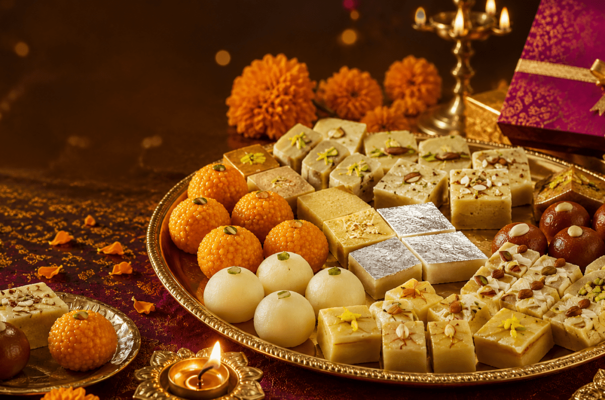 Indian Sweets Food Photography: How Indian Mithai Is Styled for Festive Advertisement Campaigns